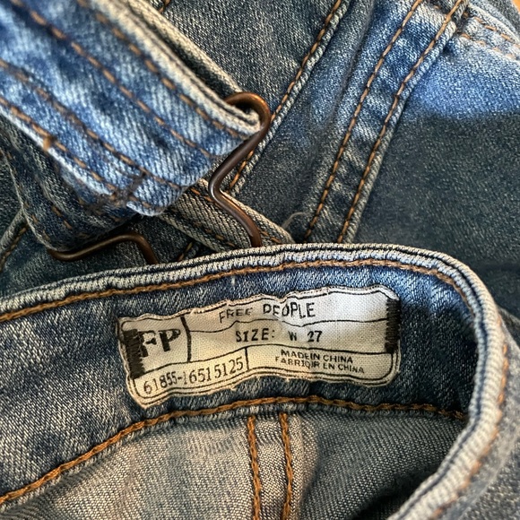 Free People Denim Overalls - Picture 4 of 6